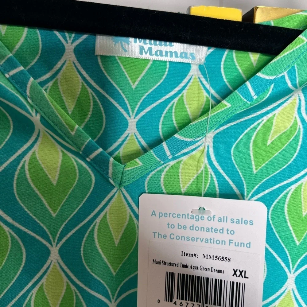 Maui Moms beach tunic coverup size 2X